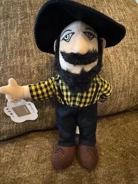 App State Mountaineers Yosef Plush Mascot Factory NWT 12” Appalachian State